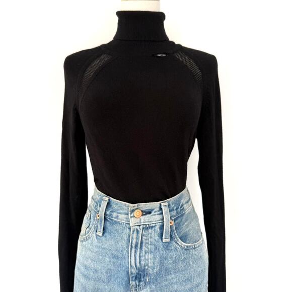 VINTAGE Y2K CACHE TURTLENECK SWEATER - Picture 1 of 8